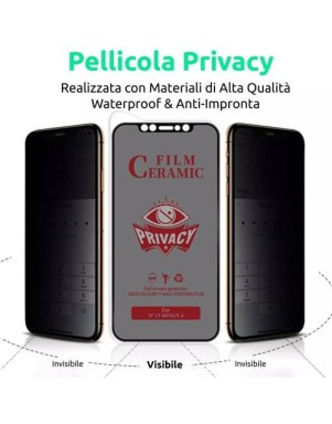 Pellicola Ceramic Lucida iPhone 12 PRO MAX Box 10pz