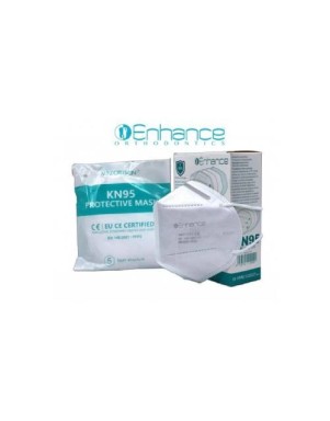 Mascherina KN95 FFP2 Confezione da 10pz Bianco
