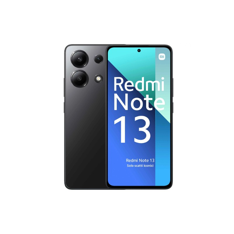 XIAOMI REDMI NOTE 13 8GB/256GB Global Black (Alimentatore Incluso)