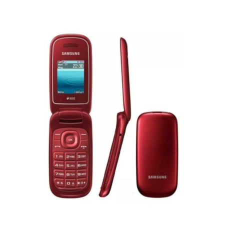 SAMSUNG E1272 Global Red Apertura a Flip