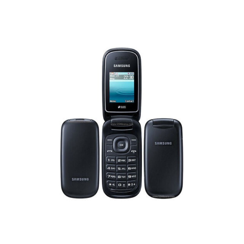 SAMSUNG E1272 Global Black Apertura a Flip