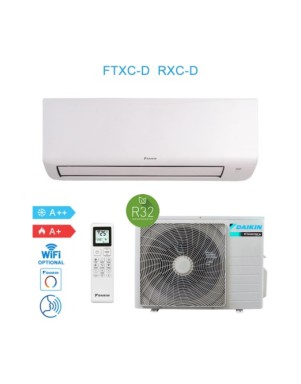 DAIKIN Climatizzatore KIT NEW EVOLUTION 12000 BTU A+++ FTXC35D - RXC35D