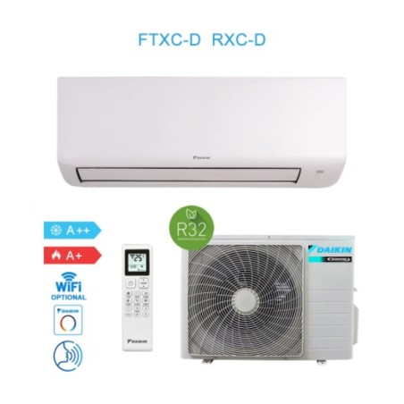 DAIKIN Climatizzatore KIT NEW EVOLUTION 12000 BTU A+++ FTXC35D - RXC35D
