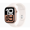 Apple Watch Serie 10 46mm GPS AC Rose Gold SB Light Bush S/M