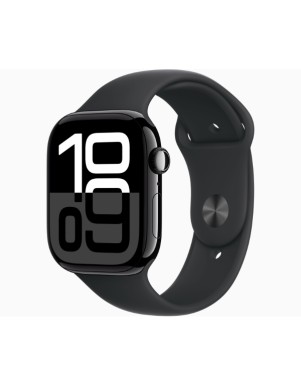 Apple Watch Serie 10 46mm GPS + CELLULAR AC Jet Black SB Black M/L