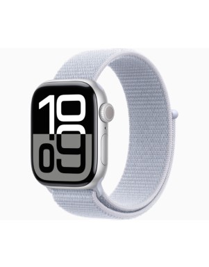 Apple Watch Serie 10 42mm GPS AC Silver SL Blue S/M