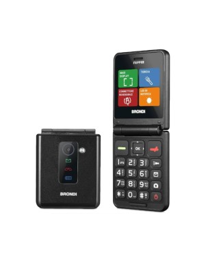 BRONDI BRONDI FLIPPER BLACK METAL ITALIA Apertura a Flip
